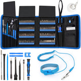 STREBITO Precision Screwdriver Set 142-Piece + Anti Static Wrist Strap Bundle, Electronics Repair Toolkit for iPhone, MacBook, Computer, Laptop, PC, Tablet, PS4, Xbox, Nintendo, Game Console STREBITO