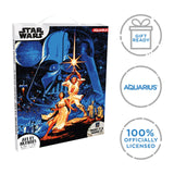AQUARIUS Star Wars A New Hope Art by Numbers Mini - 8.5 x 11 in - Star Wars Themed Paint by Number for Adults & Kids - DIY Color by Number Paint Kit for Beginner - Officially Licensed AQUARIUS