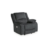 Signature Design by Ashley Draycoll Contemporary Power Rocker Recliner, Dark Gray Signature Design by Ashley