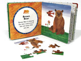 The World of Eric Carle My First Puzzle Book - Jigsaw Puzzles for kids, 10-page board book, 5 puzzles to enjoy Phidal