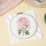 16 Pcs Embroidery Fabric Cloth,4 Sizes 5.9 to 11.8inch Embroidery Cloth Fabric Squares,Pre-Cut White Cotton Embroiderys Cloths for Embroiderys Garment Craft DIVINA VITAE