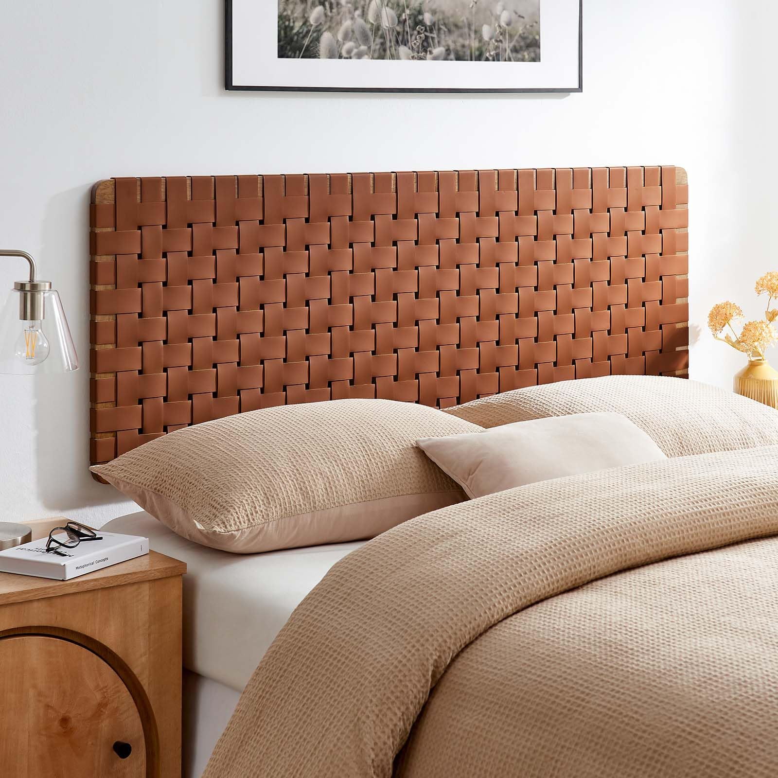 Modway Sparta headboards, Queen, Walnut Brown - WoodArtSupply