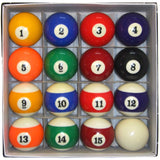 Hathaway Pool Table Regulation Billiard Ball Set Hathaway