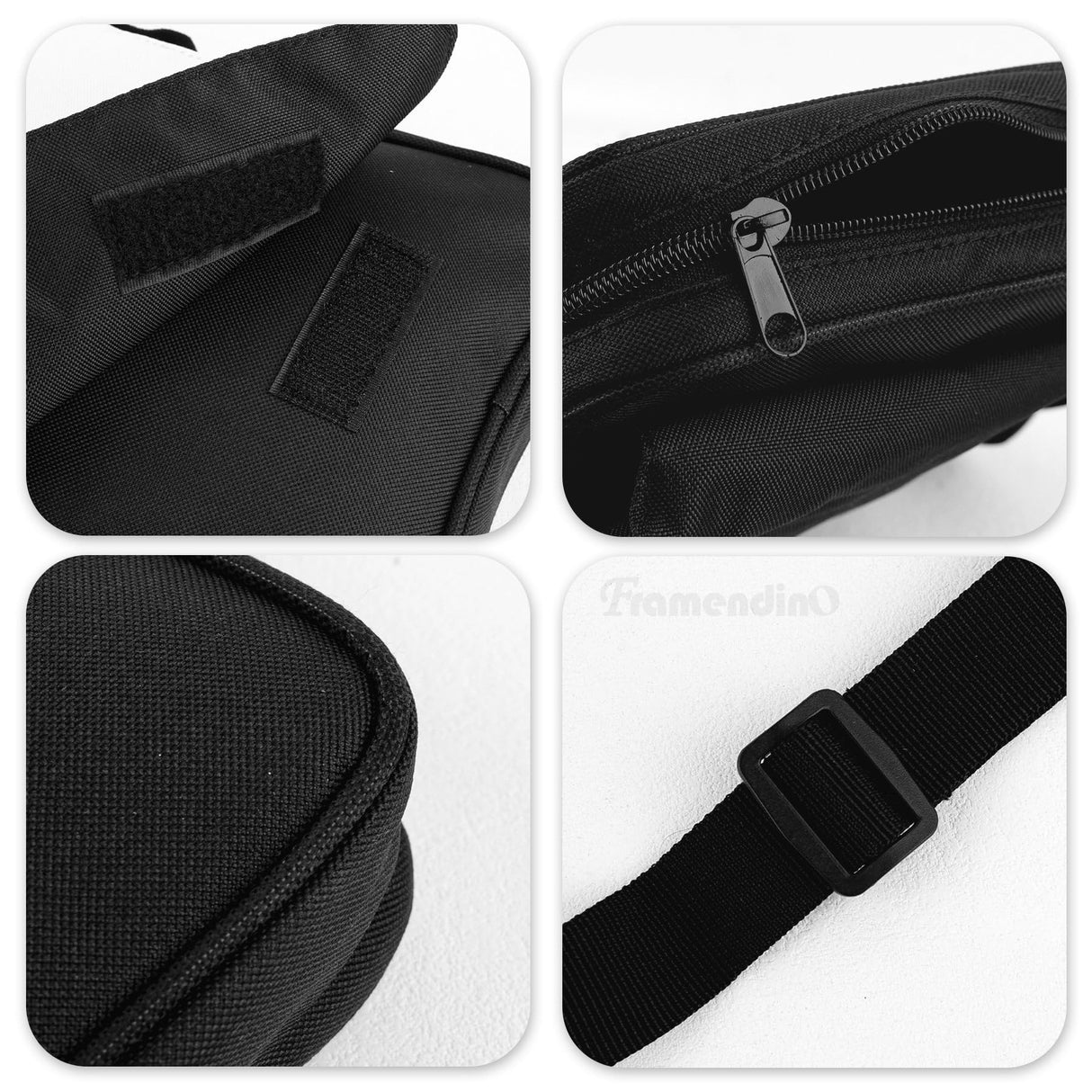 Framendino, 4 Pack Sublimation Bags Sublimation Shoulder Bag Cross Body Bag Blank DIY Sublimation Sport Bag for Birthday Gifts Travel Supplies Framendino