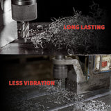 Annular Cutter Set 6 Pcs, Weldon Shank 3/4”, Cutting Depth 1”, Outside Diameter 1/2 to 1-1/16 Inch, Mag Drill Bits Kit for Magnetic Drill Press by S&F STEAD & FAST S&F STEAD & FAST