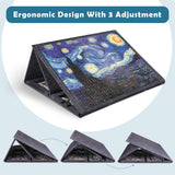 Pllieay 1000 Pieces Jigsaw Puzzle Board with 6 Drawers and Cover, 30"x22" Felt Jigsaw Puzzle Table for Adults, Portable Puzzle Organizer & Storage System, Puzzle Accessories Birthday Gift Pllieay