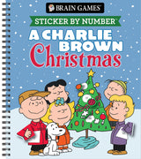 Brain Games - Sticker by Number: A Charlie Brown Christmas Publications International, Ltd.