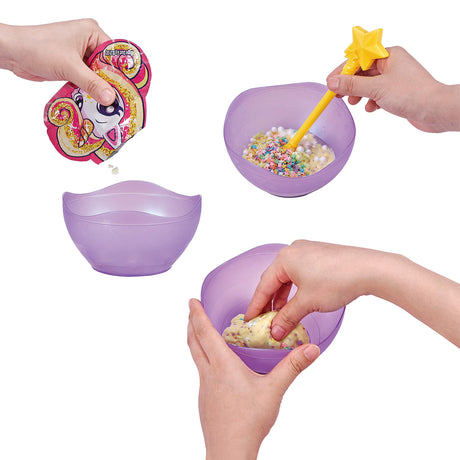 Oosh Potions Slime Surprise (Purple) by ZURU DIY Slime Kit with Sparkles, Beads, Glittler, Stress Relief, Party Favors, Magical Fluffy Putty Slime for Kids and Girls Ages 6+ ZURU Oosh