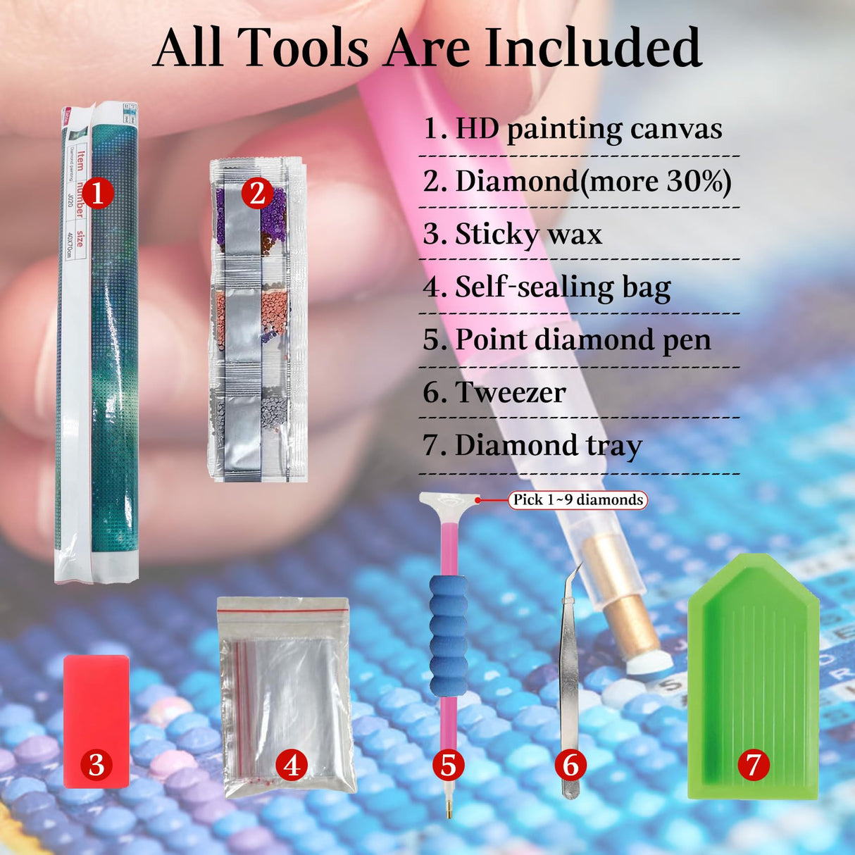 cewlonp Flowers Diamond Painting Kits for Adults-Flowers Diamond Art Kits for Adults Beginner,DIY Full Drill Gem Art for Home Wall Decor(12x16inch) cewlonp