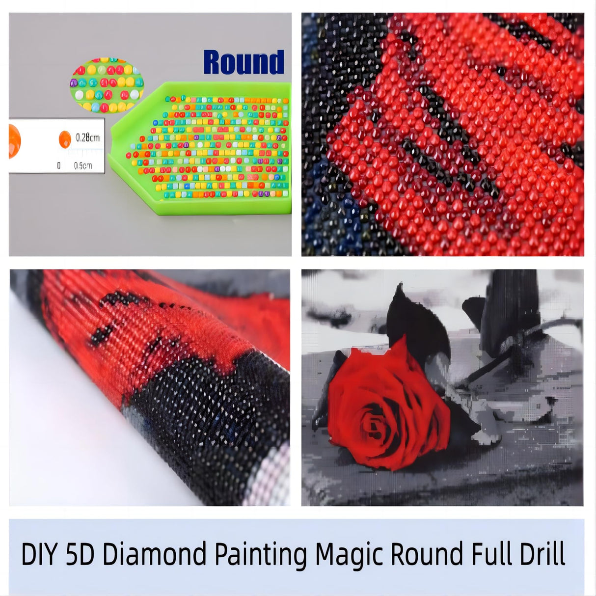 Black and White Photography of New York City Skyline 5D DIY Diamond Paint Kits for Adults Easy for Beginner Round Full Drill Diamond Art Painting Gems Mosaic Craft for Home Decor 12x16inch(3) WoodArtSupply