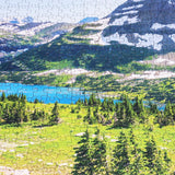 BEDUKE Jigsaw Puzzles for Adults 1000 Pieces Glacier National Park 1000 Piece Puzzle Thick Sturdy Precise Interlocking Age 14+ Family Game BEDUKE