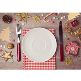 Pangda 20 Packs Wooden Christmas Tree Cutouts Embellishments Hanging Ornaments with 20 Packs Strings for Wedding, Craft, Christmas Decoration Pangda