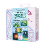 DIAMOND ART CLUB Wonders of Nature Part 2 Mini Dazzles™, Fun DIY Diamond Painting Kit for Adults, Diamond Art Canvas for Beginners, 4" x 6" (Pack of 6) DIAMOND ART CLUB