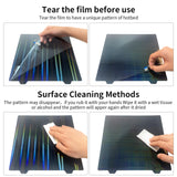 FYSETC Elego Neptune3 Pro H1H Build Plate - Light Beam+Phantom Print Bed 235x235mm: Flexible Spring Steel Sheet No Base for Ender 3 / Adventure 5M / Neptune4 /Ender 3 Pro V2 Neo 3D Printer Platform FYSETC