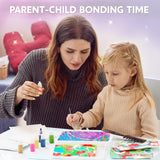 Klever Kits Marbling Paint for Kids, Metallic Gold Water Marble Art, Arts & Crafts for Girls & Boys 6-12 Years Old, Craft Kits, Birthday Gifts Klever Kits