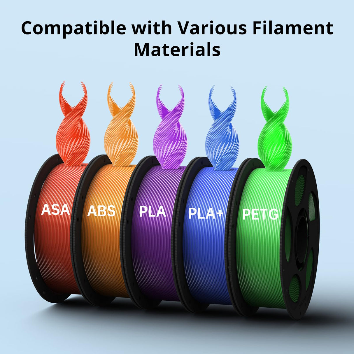 Anycubic Kobra S1 Combo 3D Printer, 4 Stunning Multicolor with Anycubic ACE PRO, 600mm/s High Speed and 320℃ Hotend Free-Clog Extruder, Intelligent Drying While Printing, Built-in Camera 250*250*250mm ANYCUBIC