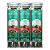 Scentsicles O Christmas Tree Scented Christmas Ornaments with Hooks - 3 Bottles (18 Sticks Total) Scentsicles