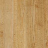 Nathan James Jasper 3-Shelf Solid Wood Boho Bookshelf, Wall Mounted Bookshelf with Cabinet with Fluted Doors, Natural Brown Nathan James