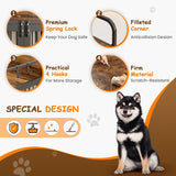 VONZOY Large Dog Crate Furniture for Large Dogs, 43" Wooden Heavy Duty Dog Kennel with Double Doors, Decorative Pet House Dog Crates Side End Table Indoor(43.3" W×27.6" D×28.3" H) VONZOY