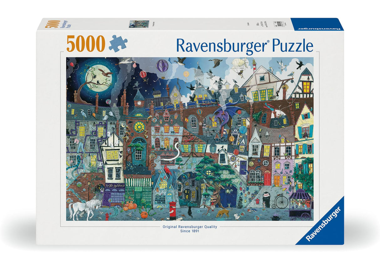 Ravensburger Fantasy Street 5000 Piece Jigsaw Puzzle for Adults | Unique, Pieces | Anti-Glare Surface | FSC Certified, Eco-Friendly | Amazon Exclusive Ravensburger