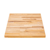 Multi-Purpose Maple Butcher Block Workbench Top - 30 x 24 x 1.5 in Natural Finish DuraSteel