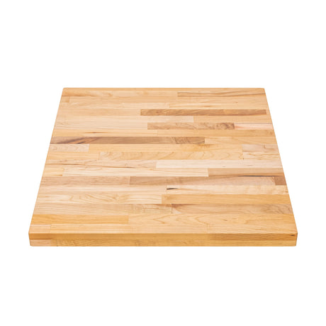 Multi-Purpose Maple Butcher Block Workbench Top - 30 x 24 x 1.5 in Natural Finish DuraSteel