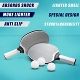 Senston Table Tennis Rackets Set,Professional Ping Pong Paddle Set for 4 Players, Composite Rubber Table Tennis Paddles, Indoor or Outdoor Games. Senston