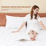 Yuurom Heated Mattress Pad California King Size 72×84 inches, Electric Mattress Pad Dual Control 10 Heat Settings 12-Hour Auto Off Timer 13ft Extra Long Cord, Bed Warmer Mattress Cover 18" Deep Pocket Yuurom