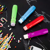 Sidewalk Chalk Holders for Back to School Railroad Chalk Holder Jumbo Plastic Adjustable Clip for Kids Teachers Students Office or Classroom(5 Pieces) Outus