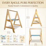 Handy Hound Cat Hammock Bed – The Premium Choice in Cat Beds for Indoor Cats Washable for Ultimate Comfort. 26" L x 21" W x 32" H Handy Hound