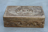 DharmaObjects Hand Carved Jewelry Trinket Keepsake Wooden Storage Box (Celtic Tree Of Life, Large) DharmaObjects