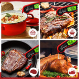 AWLKIM Digital Meat Thermometer for Cooking - Waterproof Kitchen Thermometer with Backlight and Hold, Fast Instant Read Food Thermometer, Candy Making, Outside Grill, Stocking Stuffers for Adult Men AWLKIM