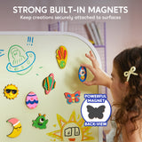 JOYIN 12 Glow in The Dark Wooden Magnets for Kids, Paint Your Own Arts and Crafts Painting Kit, Halloween Crafts Birthday Parties and Family Crafts Gift, Party Favors for Boys Girls Ages 3+ JOYIN