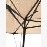 Garden Winds Custom Fit Replacement Canopy Top Cover Compatible with The Coleman 2000004407, 2000035727 13 x 13 Two Tiered Tent Eaved Shelter - Upgraded Performance RIPLOCK 350 Fabric- Beige Garden Winds