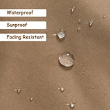 Tangkula 7ft Grill Gazebo, Patio Barbecue Canopy with Serving Shelf and Storage Hooks, Curved Grill Shelter w/Heavy-Duty Steel Frame Sunshade Gazebo for Outdoor Garden (Coffee) Tangkula