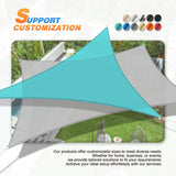 TANG Sunshades Depot Blue 10' x 15' Sun Shade Sail Rectangle Canopy Shade Cover UV Block for Backyard Pergola Porch Deck Garden Patio Outdoor Activities TANG
