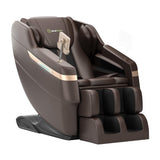 Real Relax 2025 Full Body Massage Chair, Zero Gravity Shiatsu Massage Chair Recliner, Waist and Calf Heating, Foot Massage, Bluetooth, Large Control Screen (Brown and Gold) Real Relax