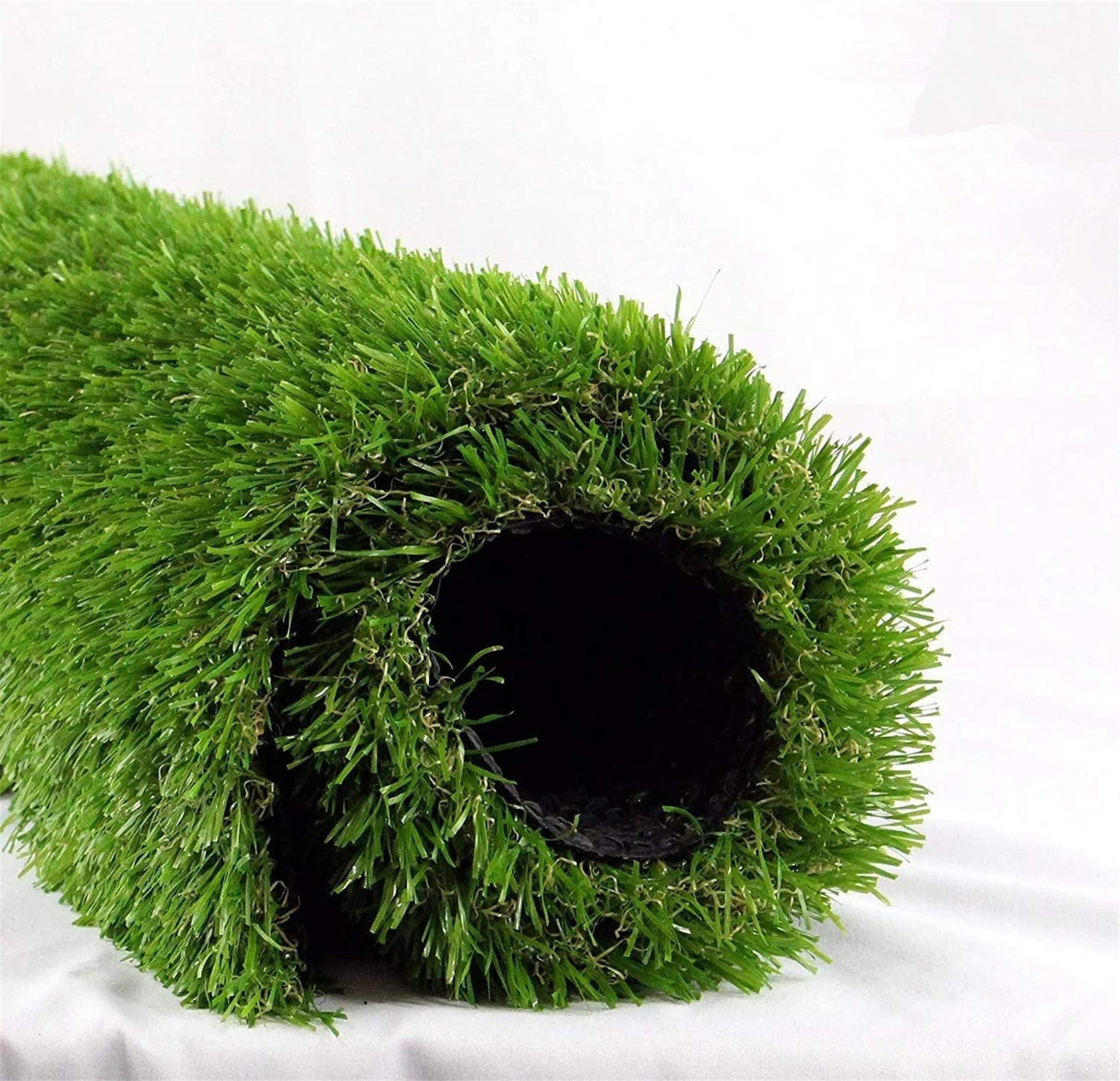 Realistic Deluxe Artificial Grass Synthetic Thick Lawn Turf Carpet (7 FT x 15 FT (105 Square FT)) LITA