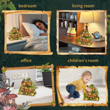 Miniature House Kit, 3D Wooden Puzzles for Adults, DIY Miniature Kit, Dollhouse Kit, Mini House Building Kit, Doll House Kits for Adults Teen to Build (Forest Adventure) ANTREATU