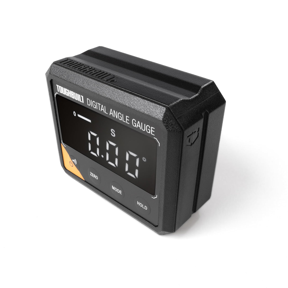 ToughBuilt - Precise Digital Electronic Angle Gauge Level w/Magnetic Base, High Contrast Display for All Environments, Measuring Tool for Carpentry, Building, Automobile, Masonry - (TB-H2-65AF-MD) ToughBuilt