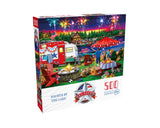 Buffalo Games - Nancy Wernersbach - Fourth by the Lake - 500 Piece Jigsaw Puzzle For Adults -Challenging Puzzle Perfect for Game Nights - Finished Size is 21.25 x 15.00 Buffalo Games