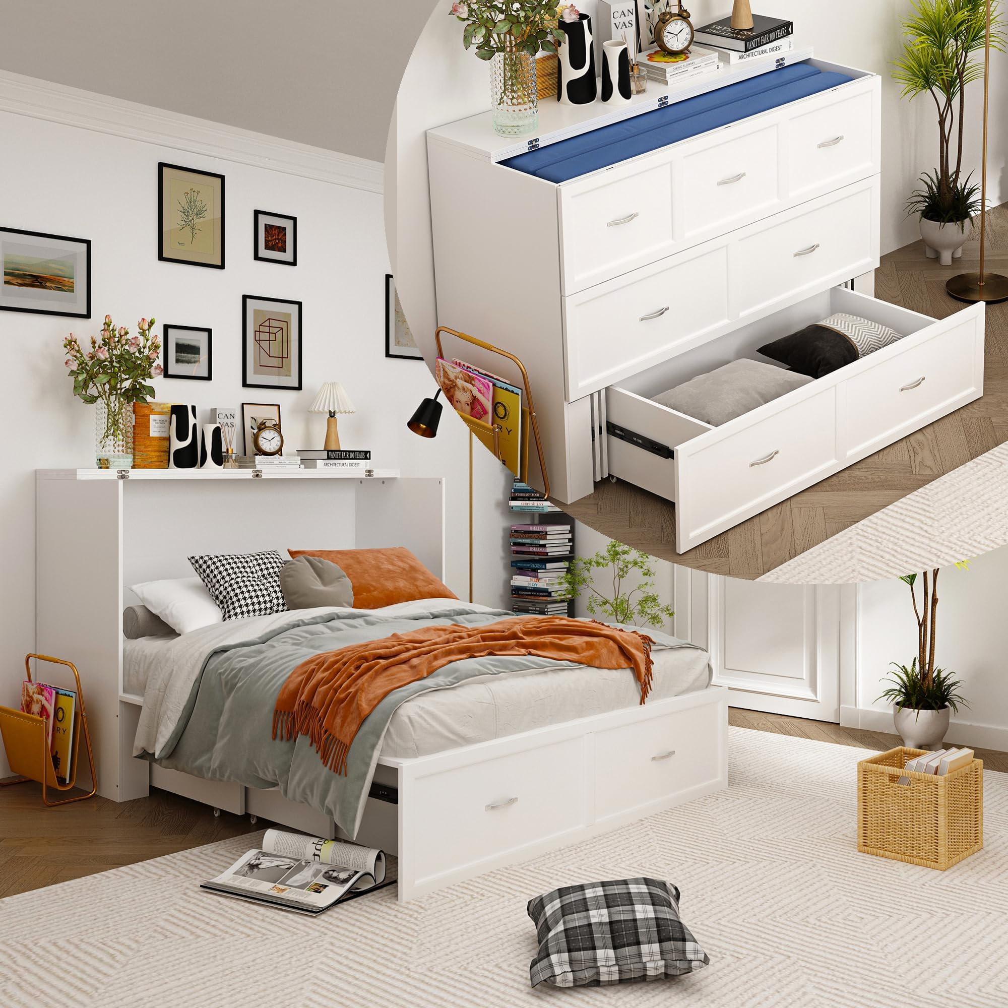 Multi-Functional Murphy Cabinet Bed - Thumbnail 3