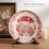 ANBOXIT Plate Stand for Display - 6.5 Inch Plate Holder Display Stand, Wooden Picture Frame Holder, Decorative Table Top Easels for Display ANBOXIT