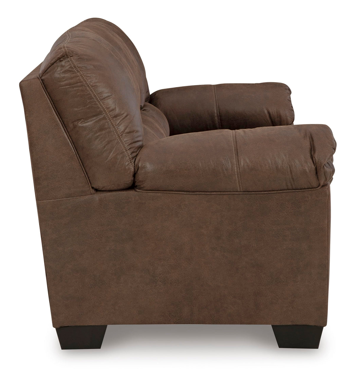 Signature Design by Ashley Bladen Faux Leather Sofa, Brown Signature Design by Ashley