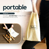 Château Avant Luxury Wooden Massage Tool Set, 5-Piece Lymphatic Drainage & Sculpting Kit – Cupper, Roller, Contouring Board, Scraper & Rope Roller Chateau Avant