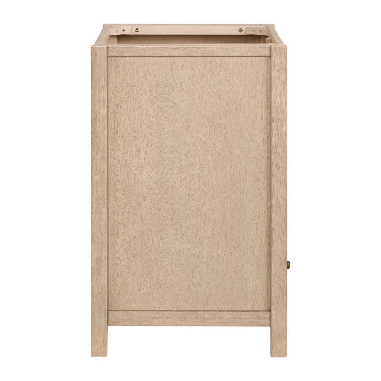 Alaterre Furniture Lucca 30 Inch Bathroom Vanity - Freestanding Cabinet Without Sink - Small Wood Bathroom Vanity with Large Drawer and Soft-Close Doors - Under Sink Cabinet Only (Natural) Alaterre Furniture