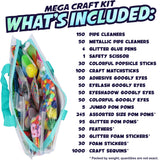 Mega Arts and Crafts Kit for Kids Age 4-8 - Toddler Art Supplies for Preschool, Kindergarten, Homeschool Projects Carl & Kay Supply Co.