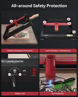 ATOMSTACK A24 Pro Laser Engraver with B3 Enclosure, 24W Output Laser Engraving Machine for Bulk Engraving Cutting with Enclosure Camera Engraving Machine for Wood Acrylic Leather Stone Metal ATOMSTACK