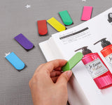 Magnetic Bookmarks,60 Pack 20 Solid Color Magnet Page Clip Small Bookmark for Book Lovers, Presents, Women, Man, Kids, Tudents, Teachers, School, Home, Office, Reading Supplies(2 x 0.8 inch) ABSOFINE