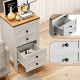 BVIUNTWO 83 Inch Fireplace TV Stand for TVs Up to 95 Inch,Farmhouse Entertainment Center with 50" Electric Fireplace,White TV Console with Storage Cabinets for Living Room BVIUNTWO